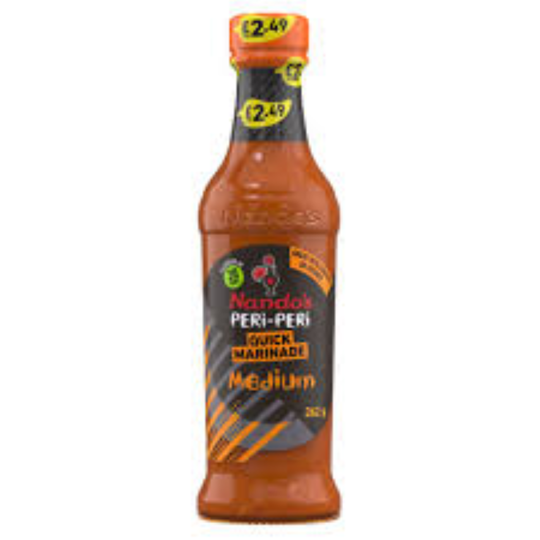 NANDOS MARINADE PERI PERI CHICKEN MEDIUM 262G